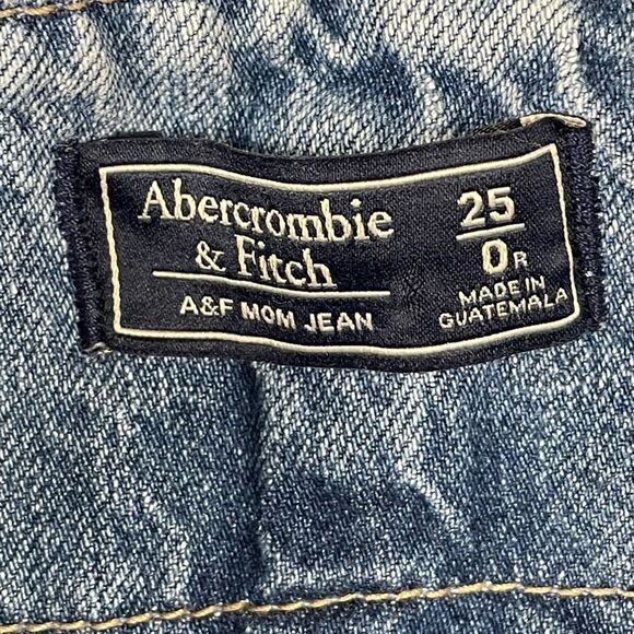 Abercrombie & Fitch High Rise Paper Bag Mom Jeans - Women’s 25 - Picture 5 of 8